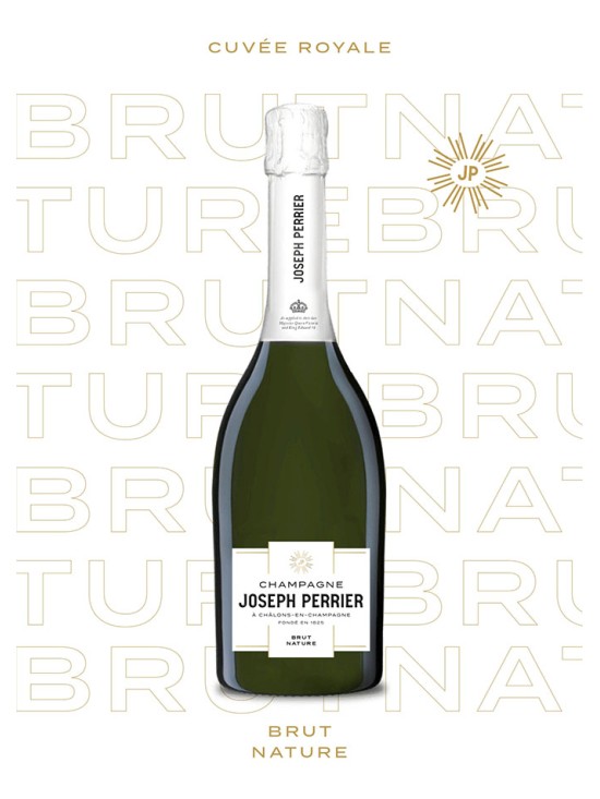 JOSEPH PERRIER Cuvée Royale Brut Nature 75cl