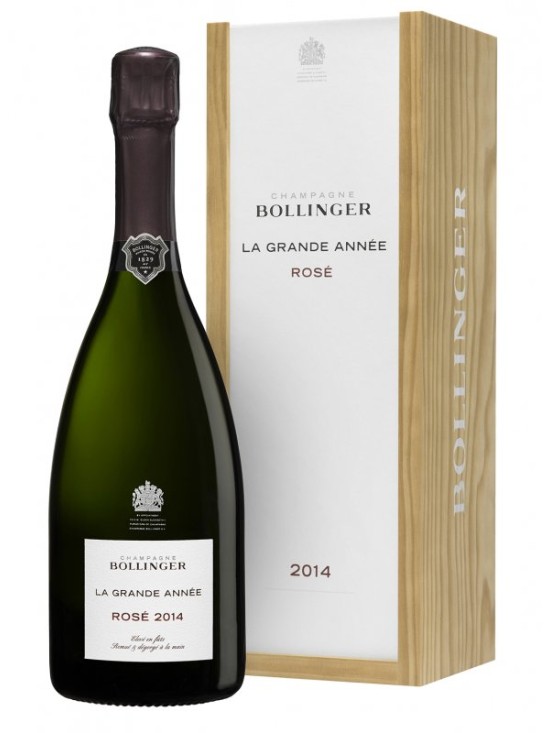 BOLLINGER La Grande Année Rosé 2014 75cl - Coffret