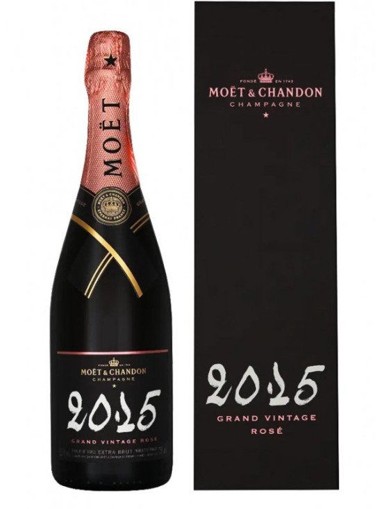 MOËT & CHANDON Grand Vintage Rosé 2015 - Etui