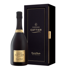 CATTIER Clos du Moulin Brut Premier Cru 75cl - Wooden Box