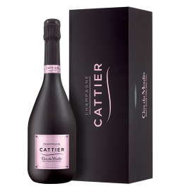 CATTIER Clos du Moulin Brut Rosé Premier Cru 75cl - Coffret Bois