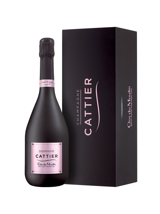 CATTIER Clos du Moulin Brut Rosé Premier Cru 75cl - Coffret Bois