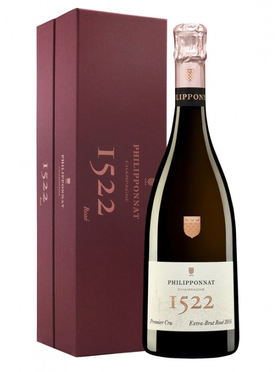 PHILIPPONNAT Cuvée 1522 Premier Cru Rosé 2014 75cl - Coffret