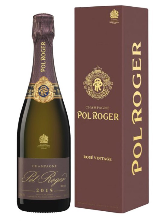 POL ROGER Brut Rosé Vintage 2015 75cl - Etui