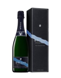 DE VENOGE Cordon Bleu Blanc de Noirs 75cl - Etui