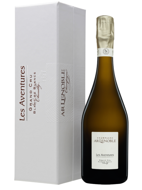 A.R. LENOBLE Les Aventures Grand Cru Blanc de Blancs 75cl - Coffret